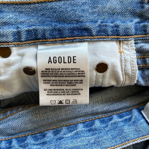 AGolde Jamie High Rise Jeans Skakedown - Picture 12 of 14